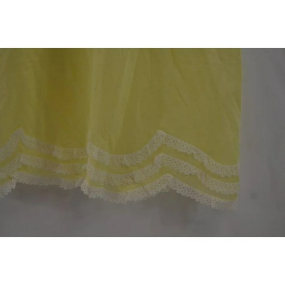 Vintage Girls Yellow Sleeveless Halter Dress with Bow Size 3 - Picture 2 of 7